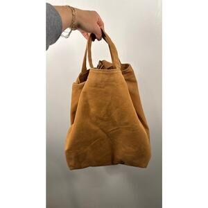 BAGGU Retro Vintage Canvas Hobo Slouchy Farmers Market Tote Bag